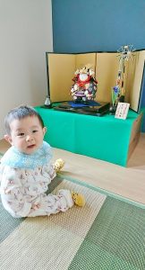 五月人形　おぼこ大将