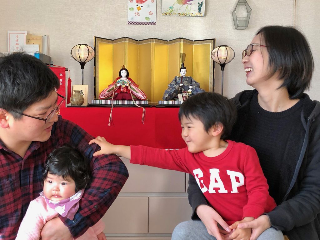 ひな人形　親王飾り