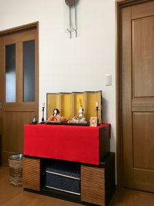 ひな人形　木目込　石川潤平