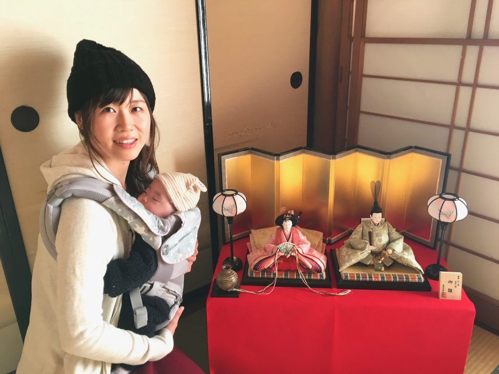 ひな人形　収納飾り
