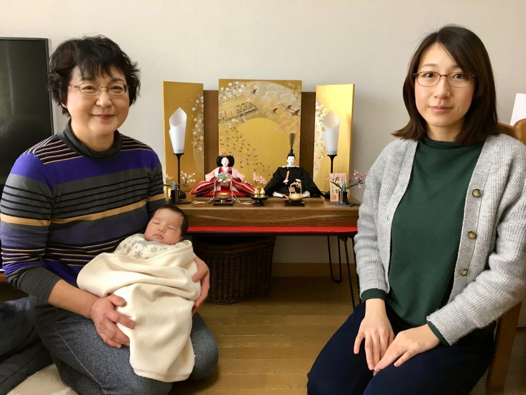ひな人形　親王飾り