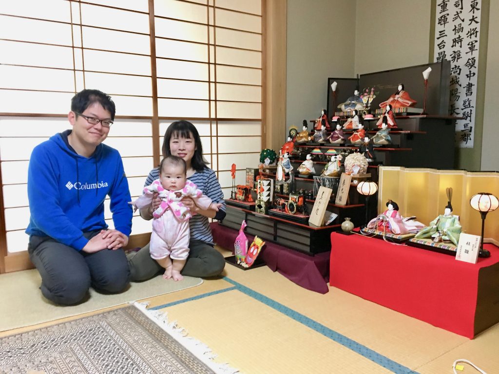 ひな人形　親王飾り　収納