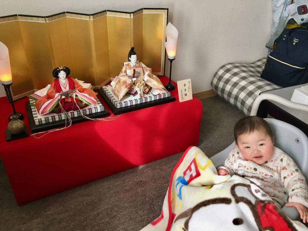 ひな人形　親王飾り　収納