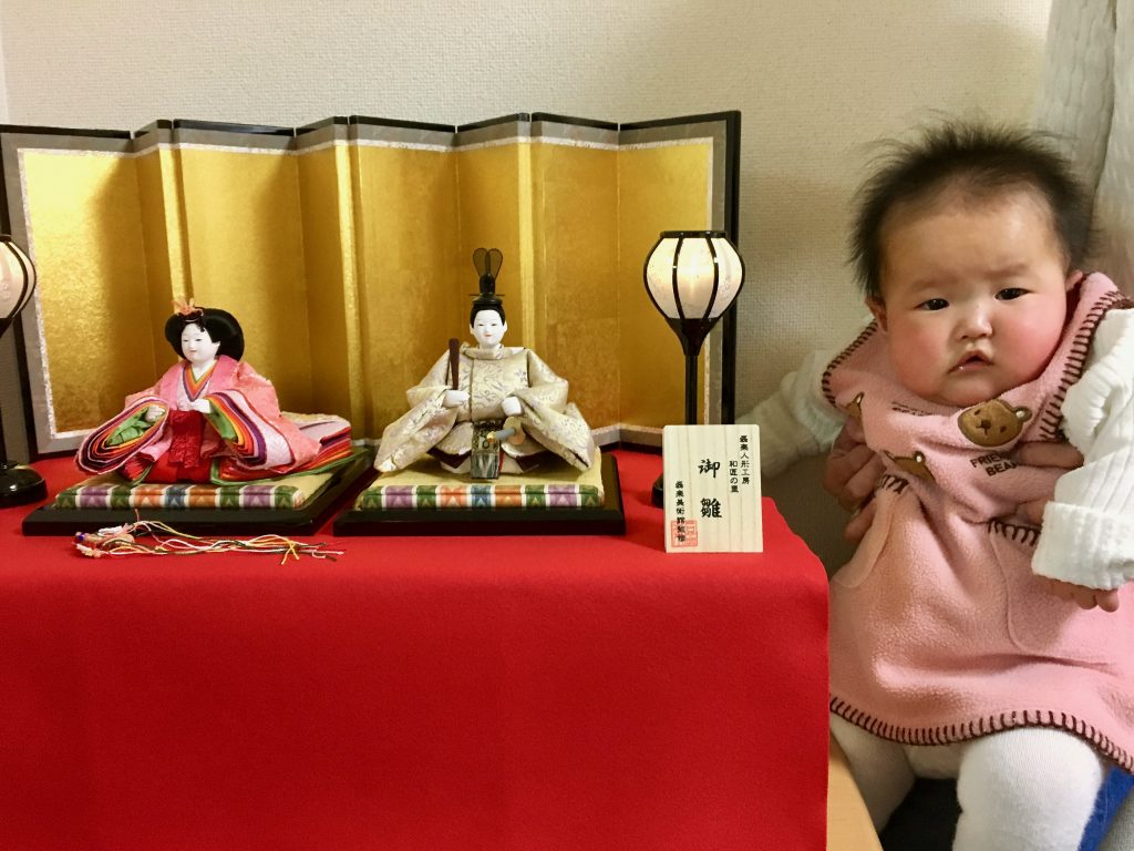 ひな人形　親王飾り　収納