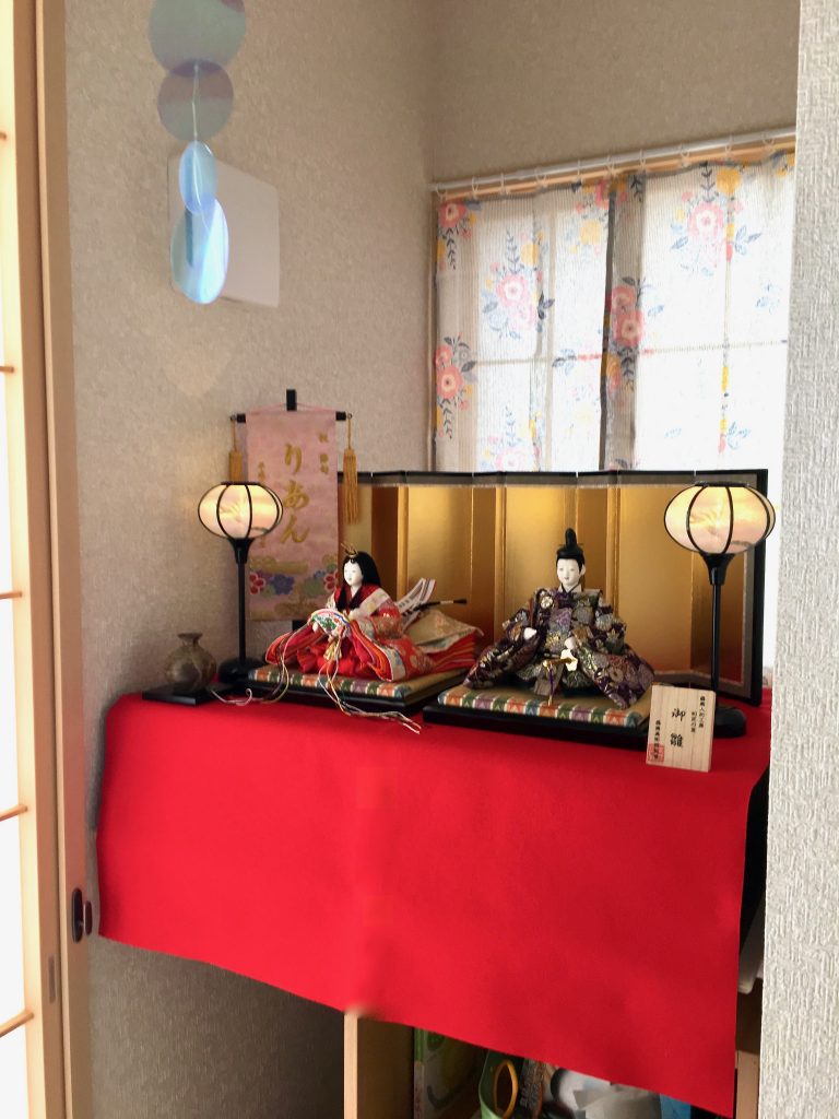ひな人形　親王飾り　収納
