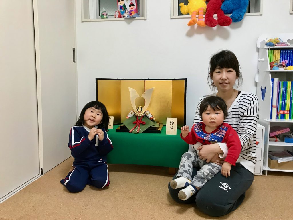 五月人形　端午の節句　兜　力石甲人