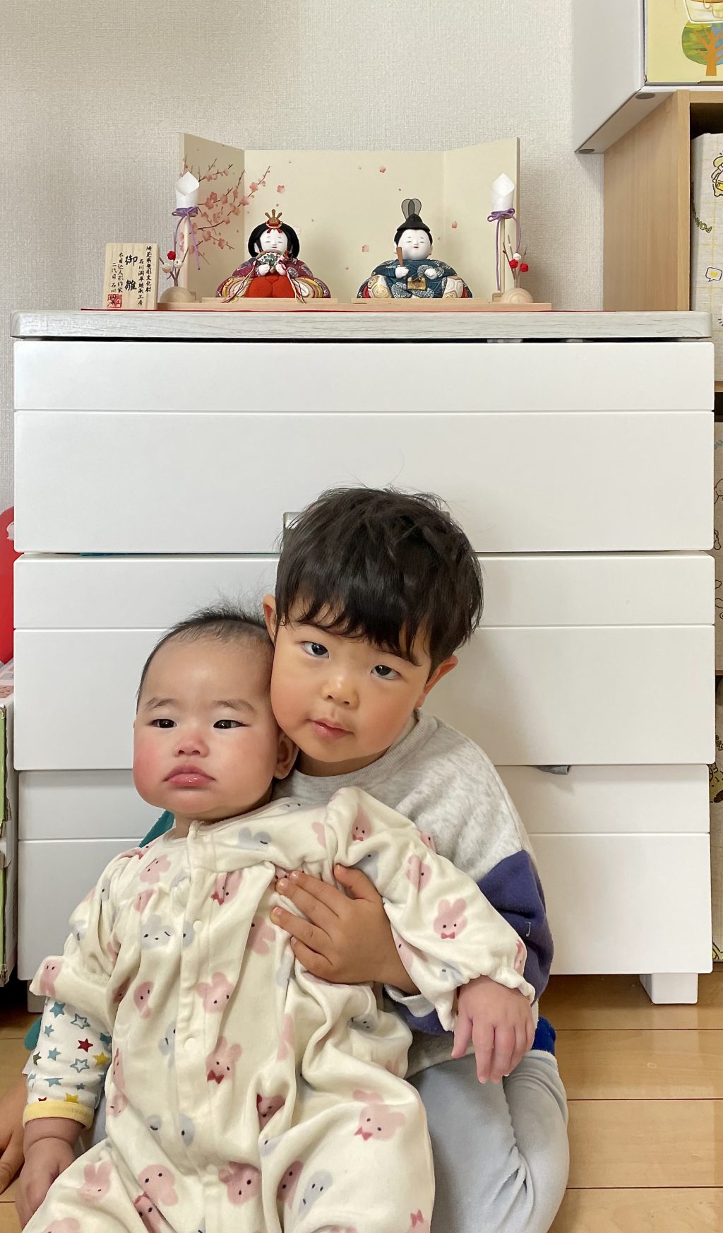 長野市　宇琉ちゃんのおひなさま♫