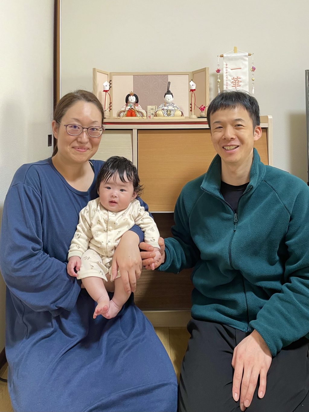 長野市　一華ちゃんのおひなさま♫