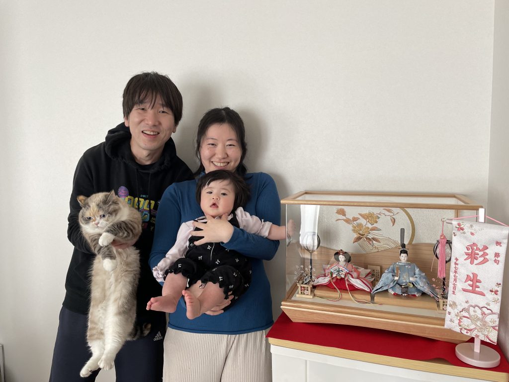 長野市　彩生ちゃんのおひなさま♫