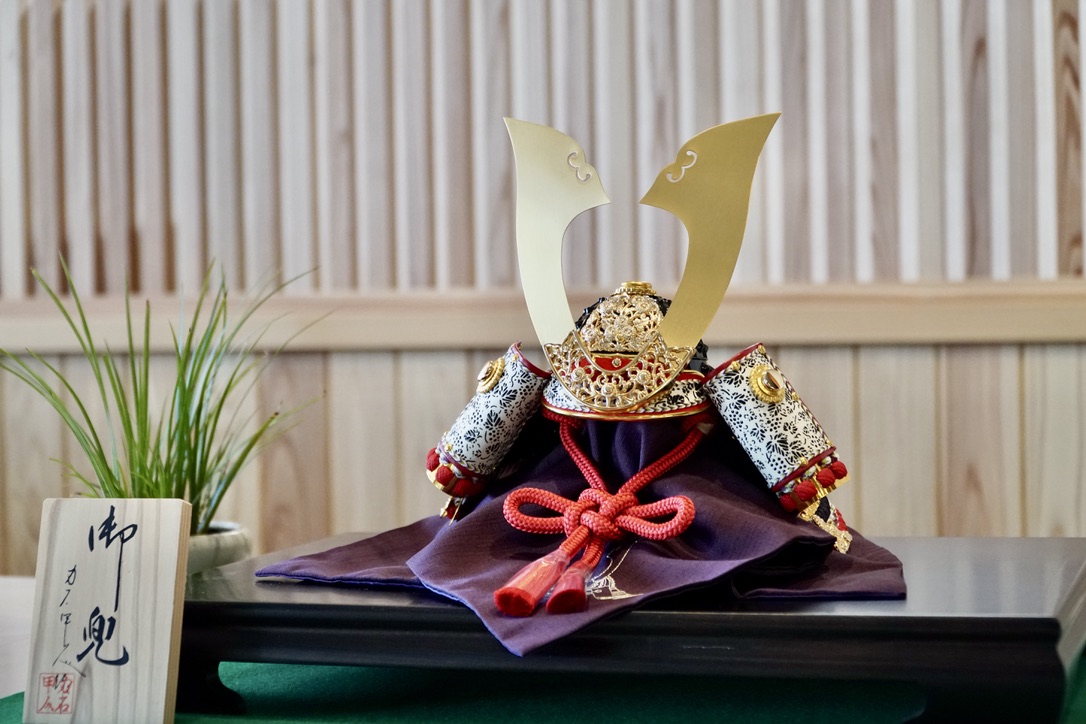 五月人形　長野市　兜　鎧　おぼこ大将　力石甲人　石川潤平　石川佳正