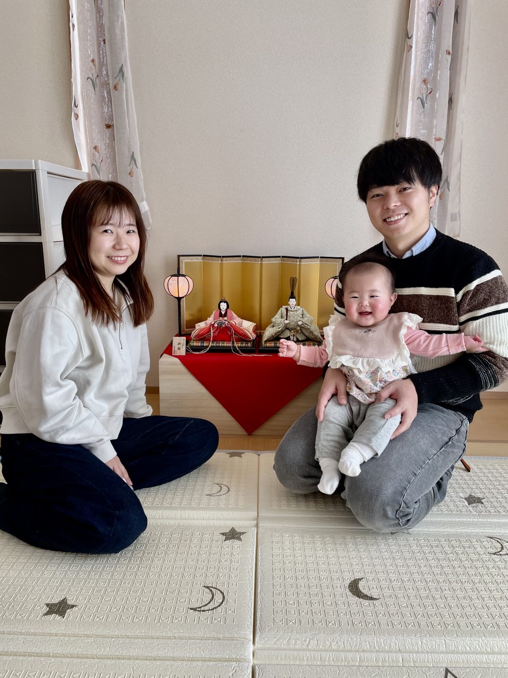 長野市　奈穂ちゃんのおひなさま♫