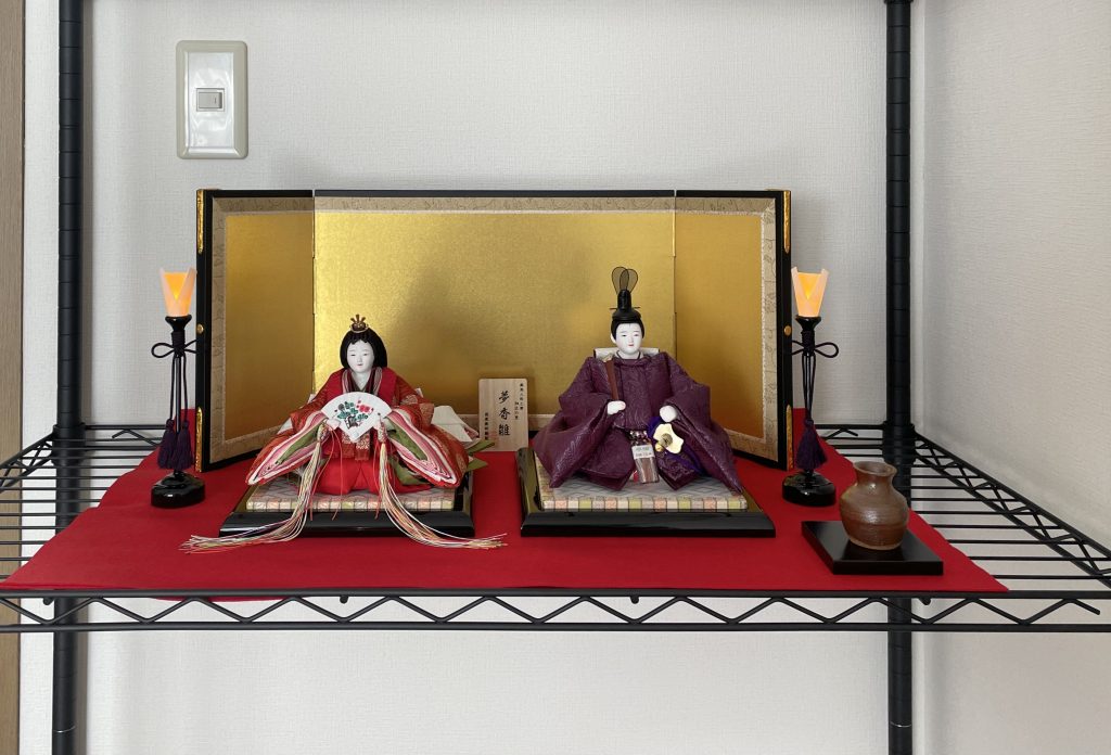 須坂市　Sちゃんのおひなさま♫