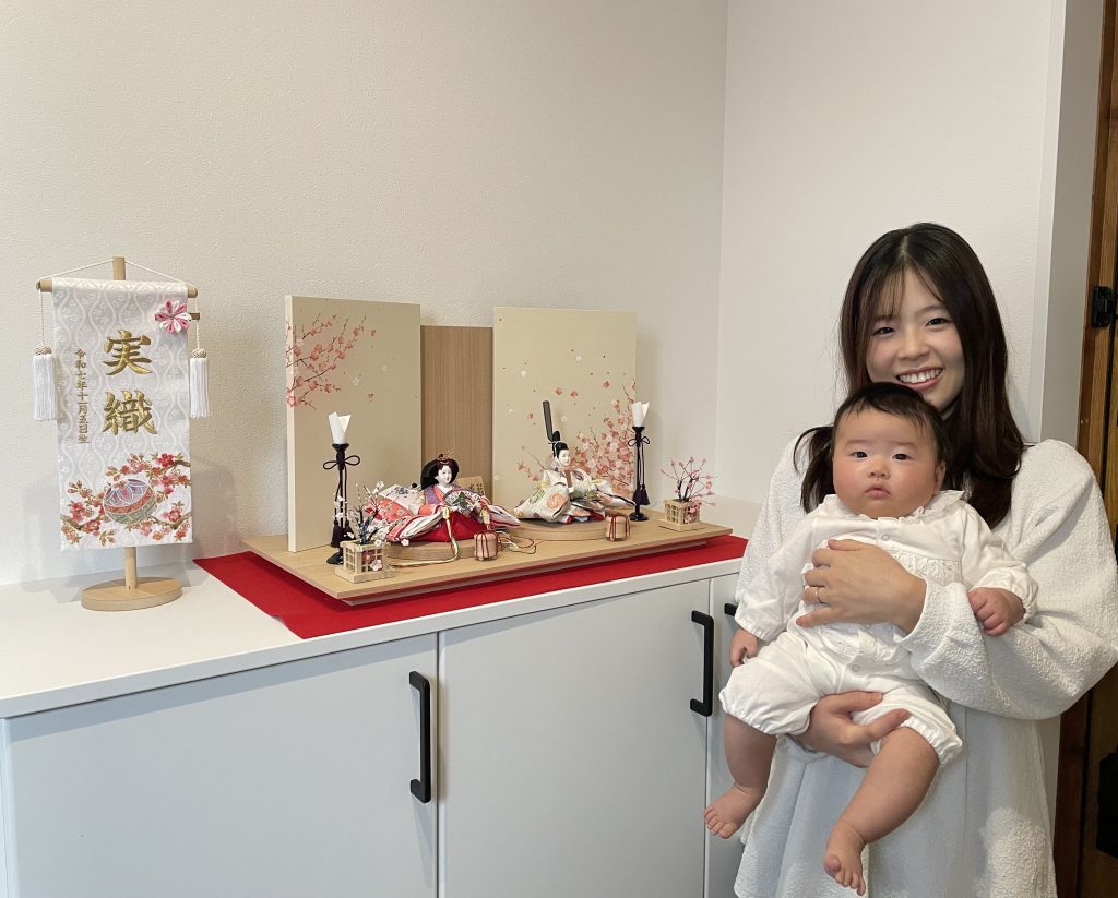 長野市　実織ちゃんのおひなさま♫