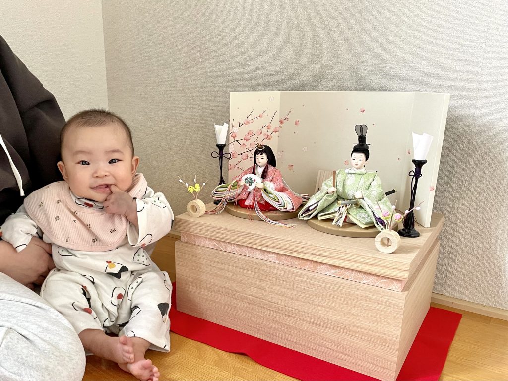 長野市　柚月ちゃんのおひなさま♫