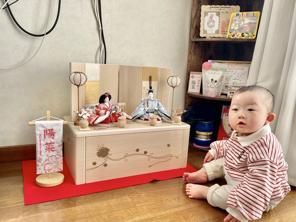 長野市　陽菜ちゃんのおひなさま♫