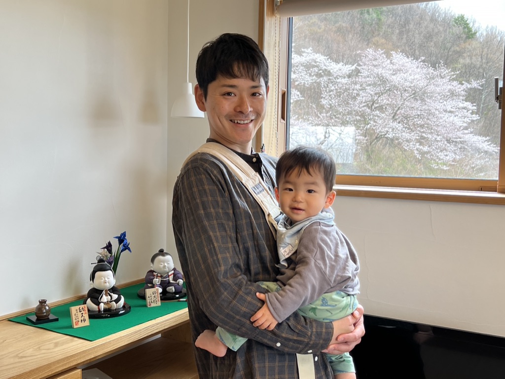 東御市　春生くんの幼大将と秋太くんの幼天神♫