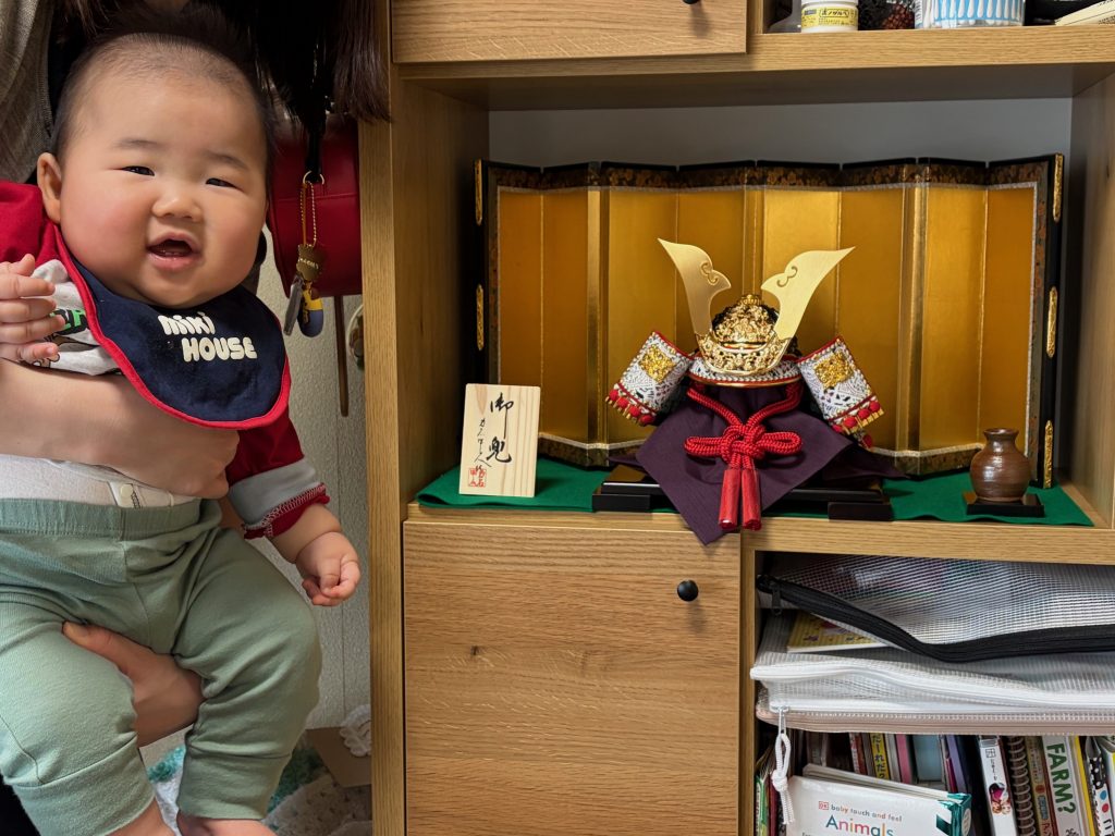 長野市　蒼空くんの兜♫