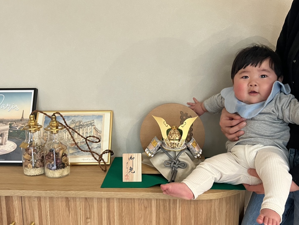 上田市　充くんの兜♫