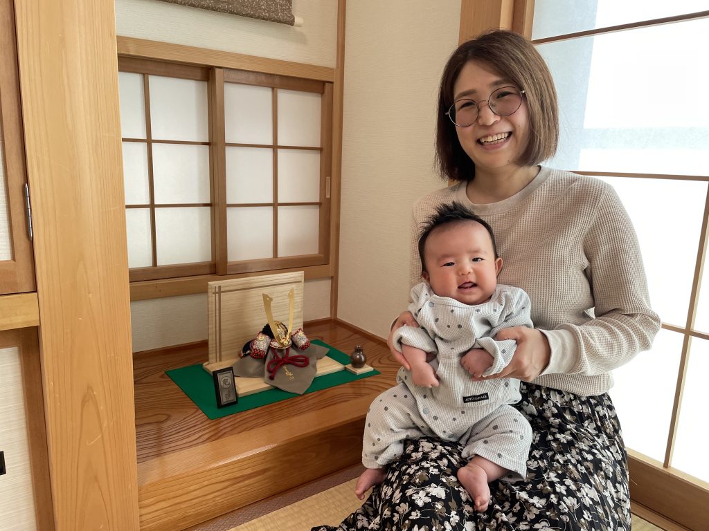 長野市　怜央くんの兜♫