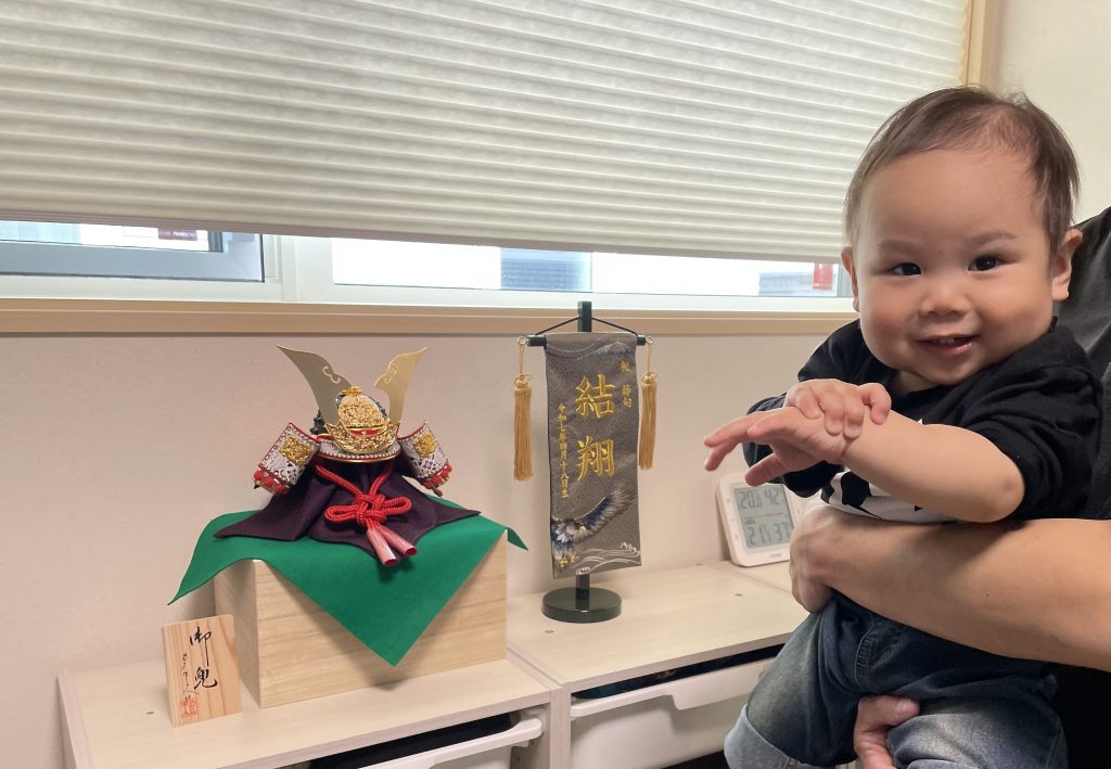 長野市　結翔くんの兜♫