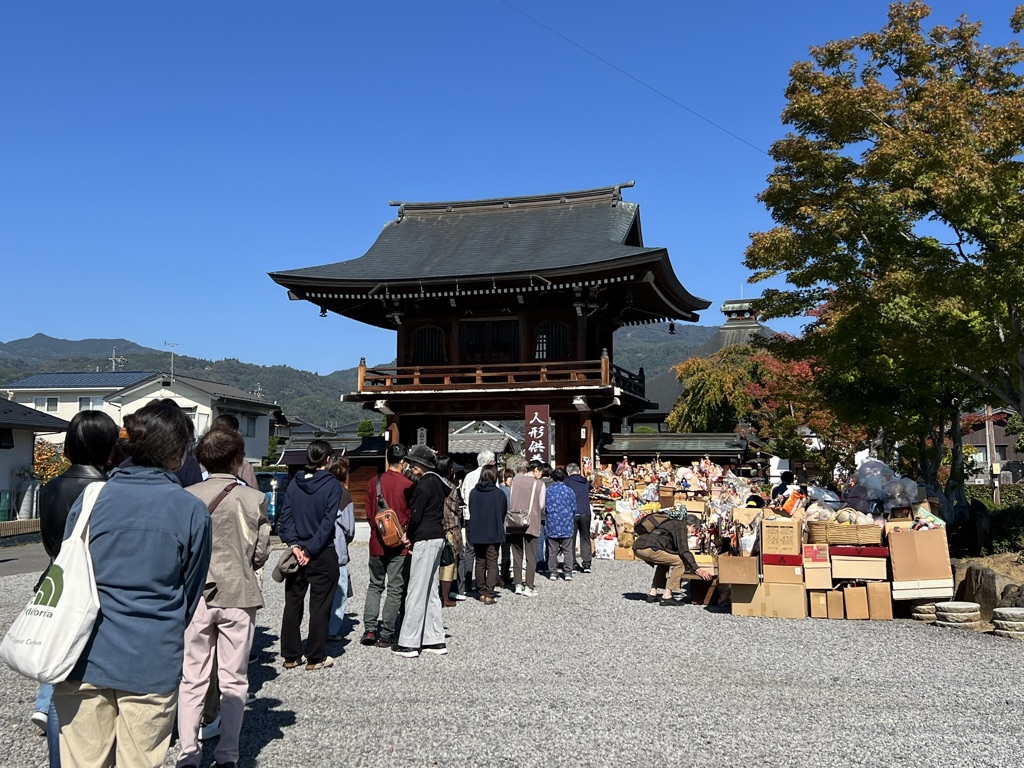 人形供養祭　人形の山川　長野市雛人形　長野市五月人形